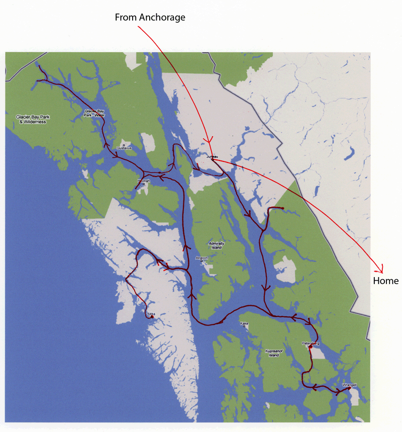 Alaska map