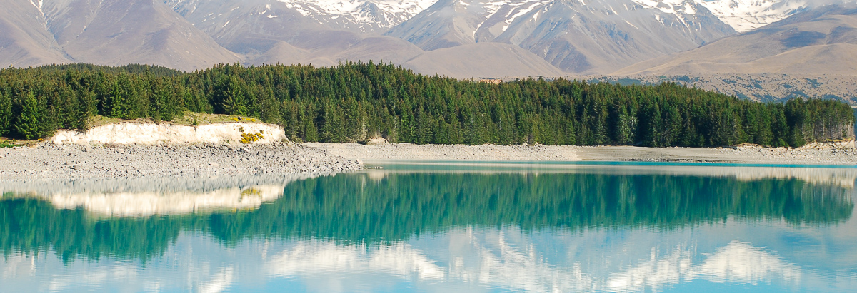 Glacial runoff, New Zealand