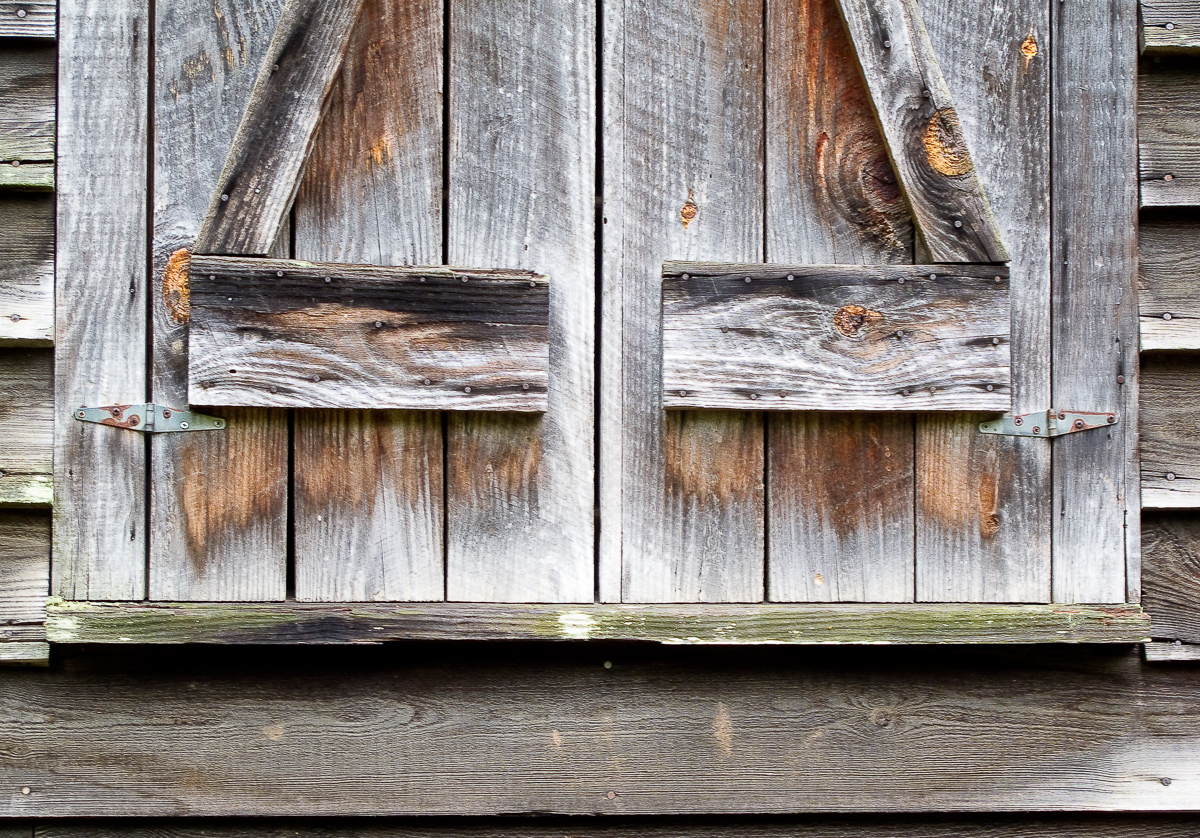 Door to old mill, Durtham, NC