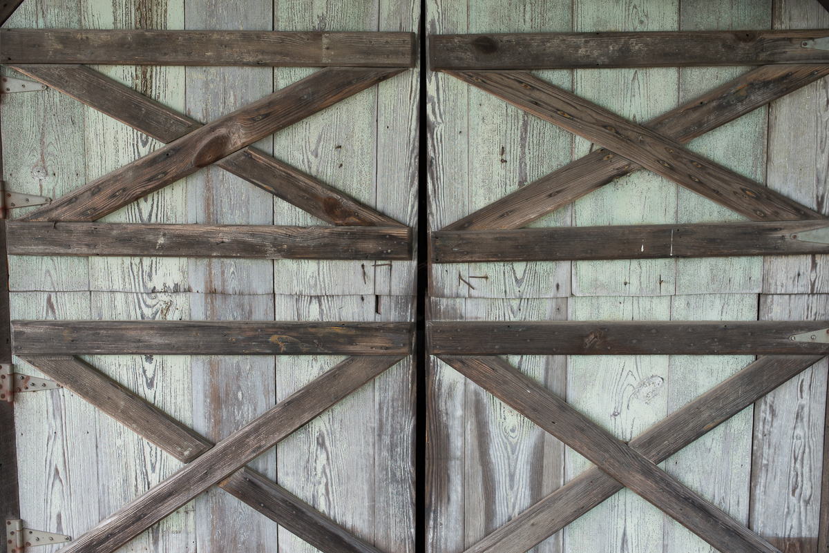 Old barn doors