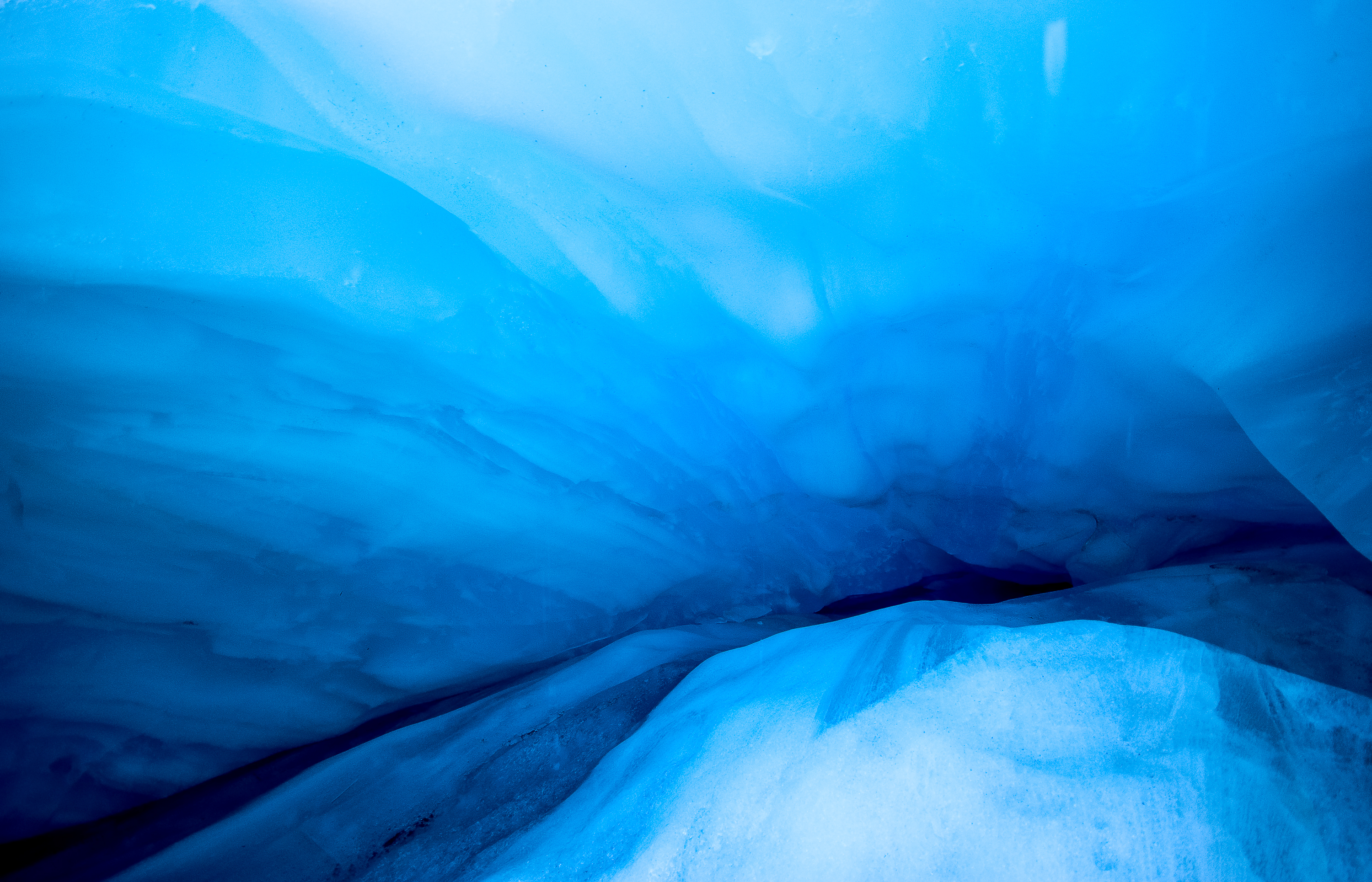 Ice cave, Franz Josef glacier, New Zealand (2007)