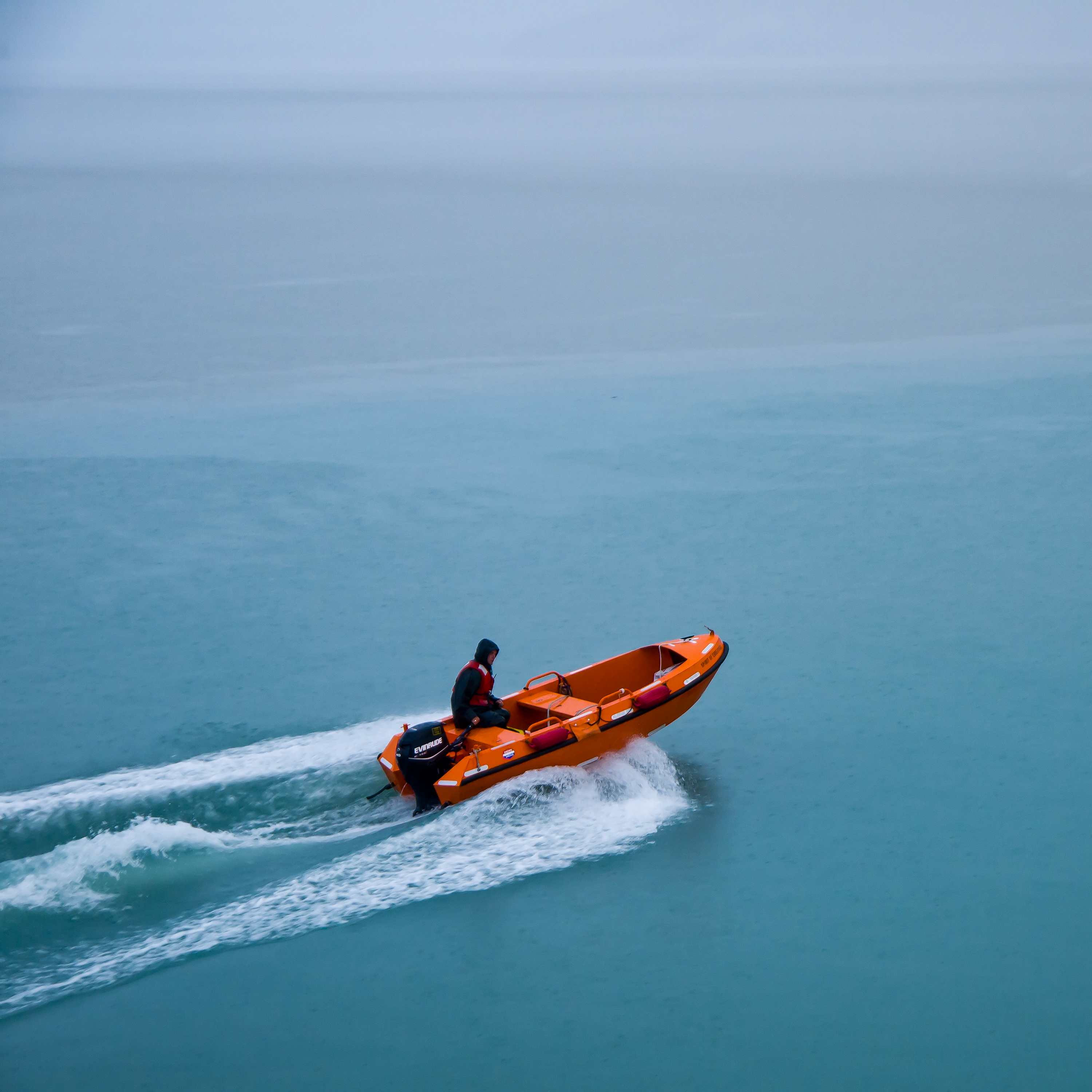 Orange boat, Alaska (2012)