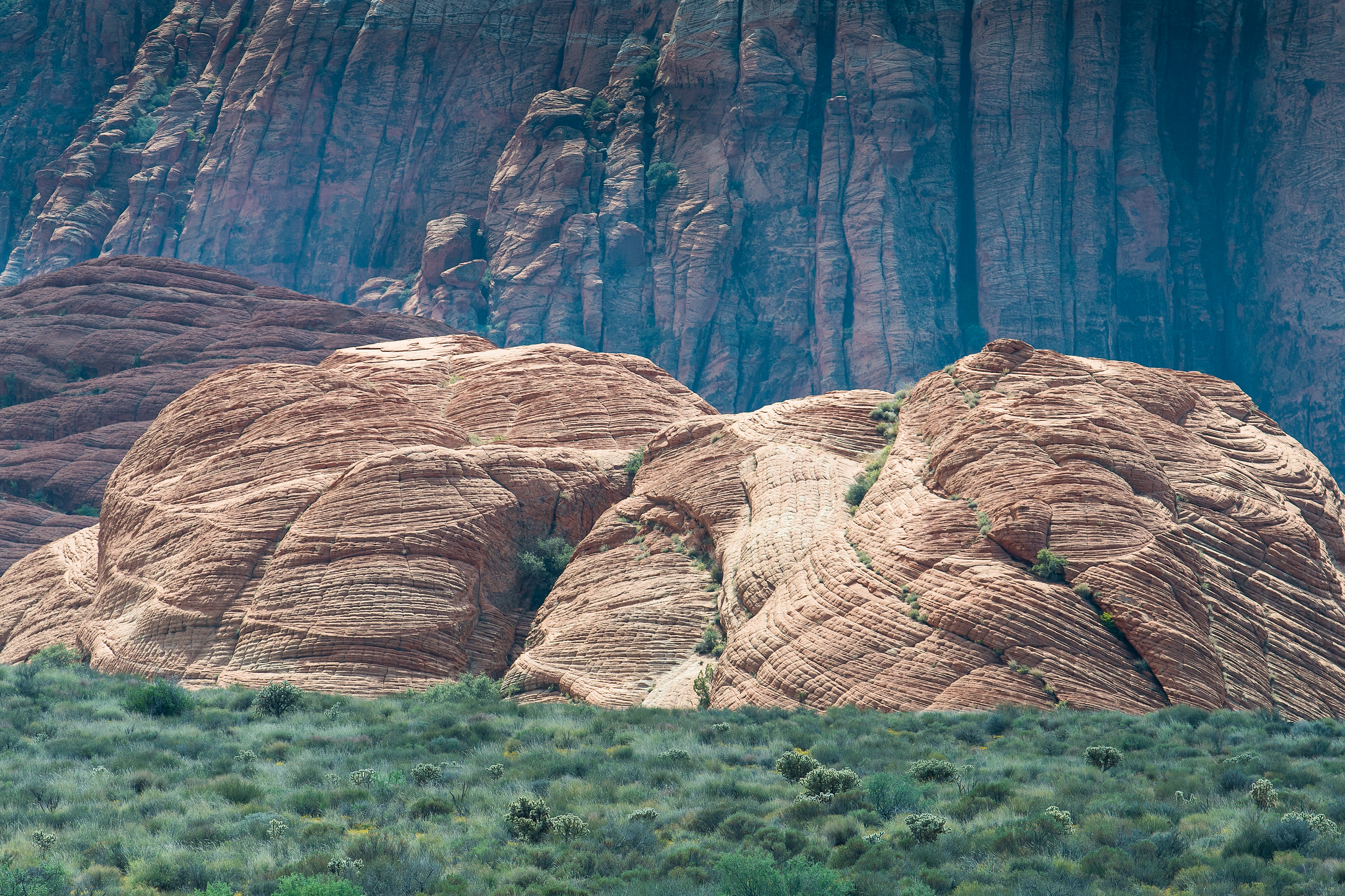 Rock formations, Kolob Canyon, Utah (2013)