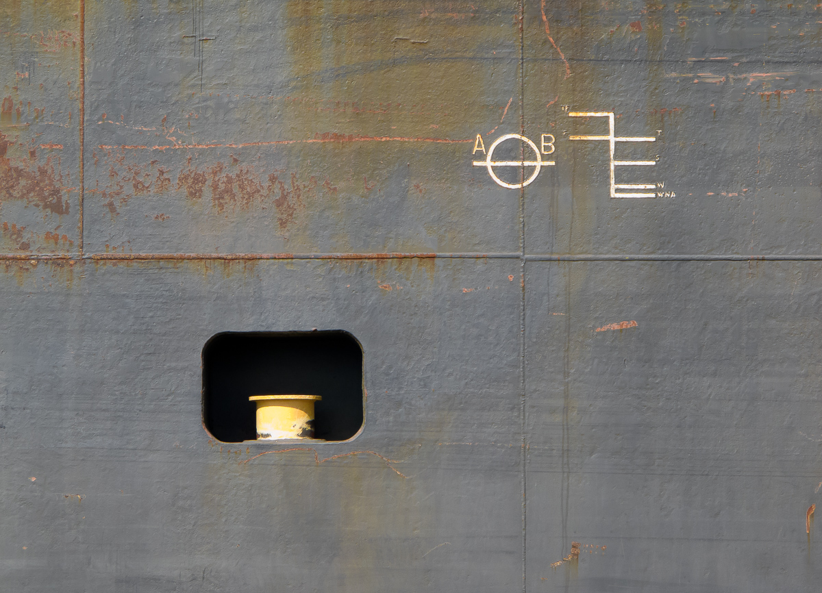 Freighter, Morehead City Port, North Carolina