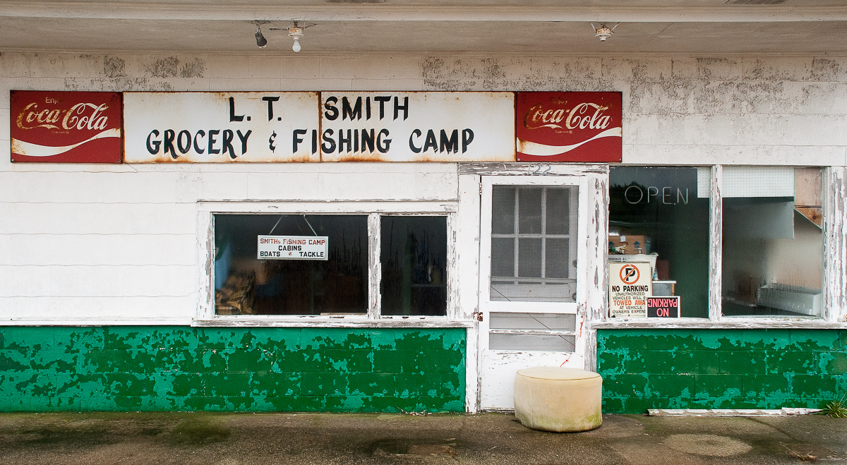 Grocery and fishing camp, Radio Island, North Carolina