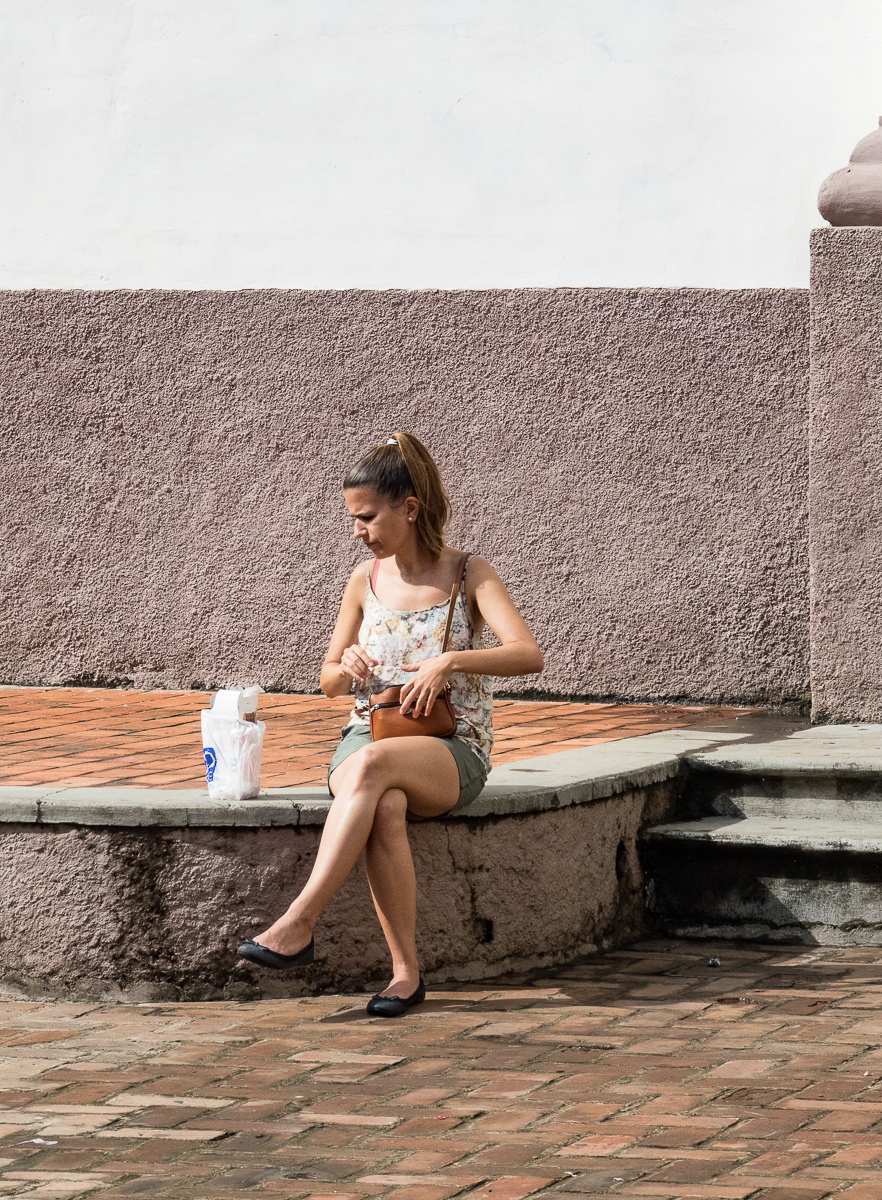 Woman sitting, Camagüey