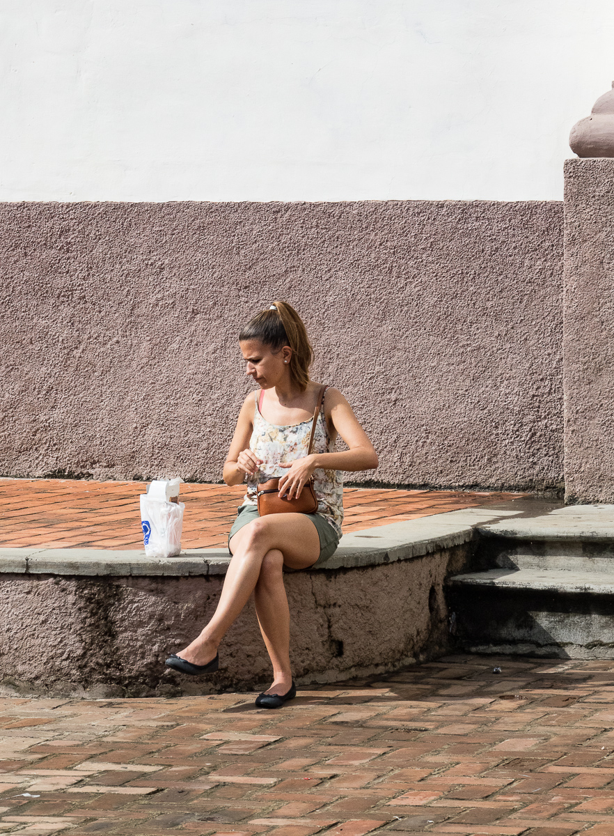 Woman sitting, Camagüey