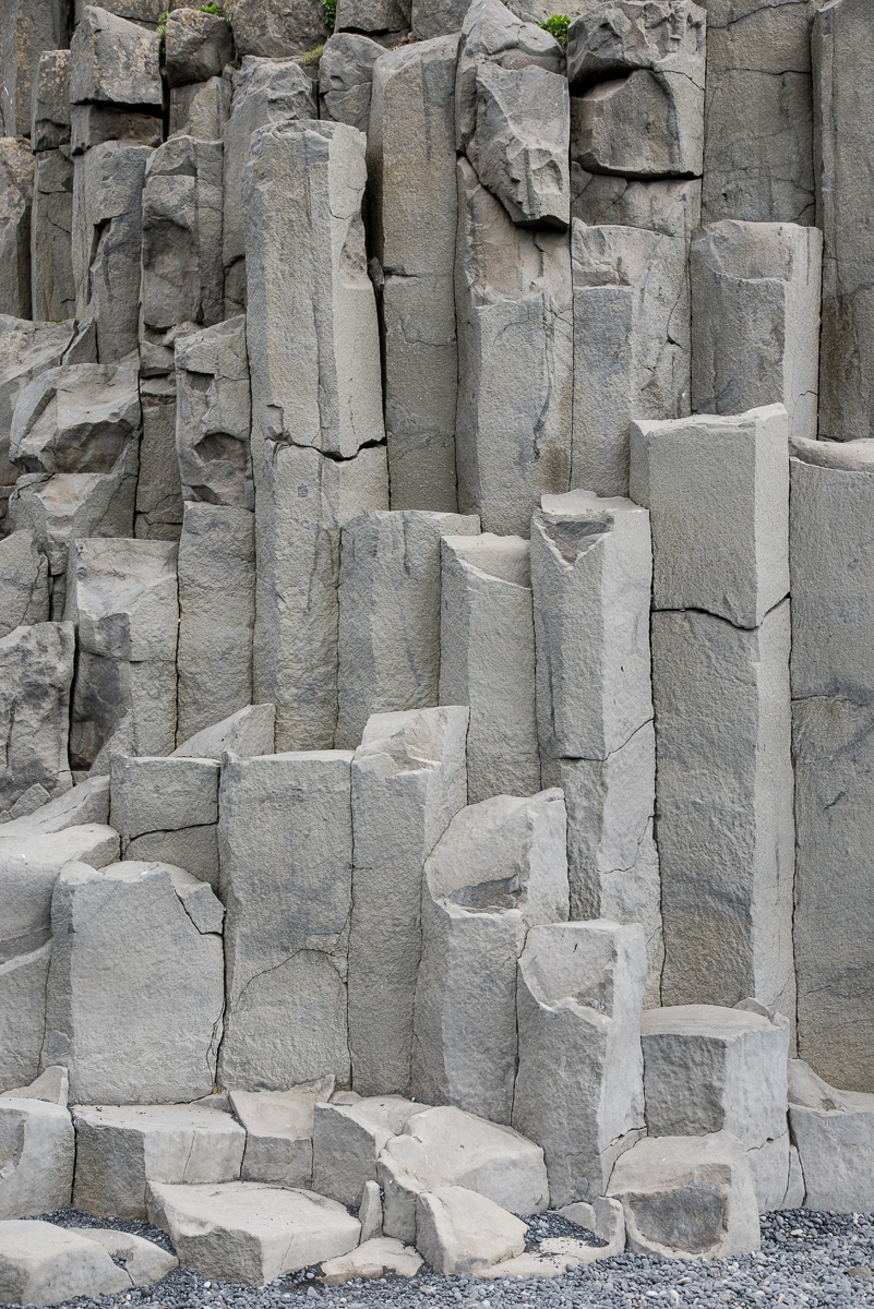 Basaltic columns, near Vik