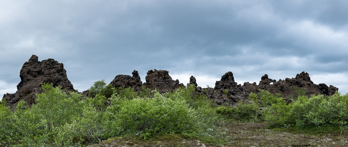 Dummuborgir, near Myvatn, Iceland