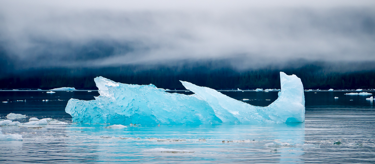 Blue iceberg, Alaska