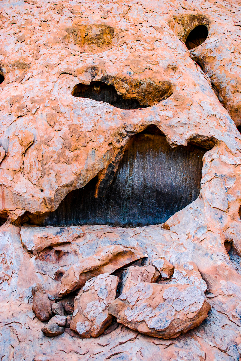 Rock formation, Uluru, Australia