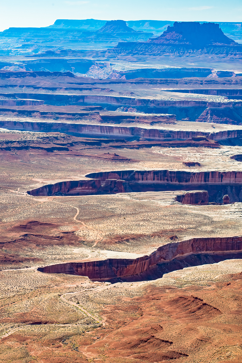 Canyonlands National Park viewed from Dead Horse Point State Park
