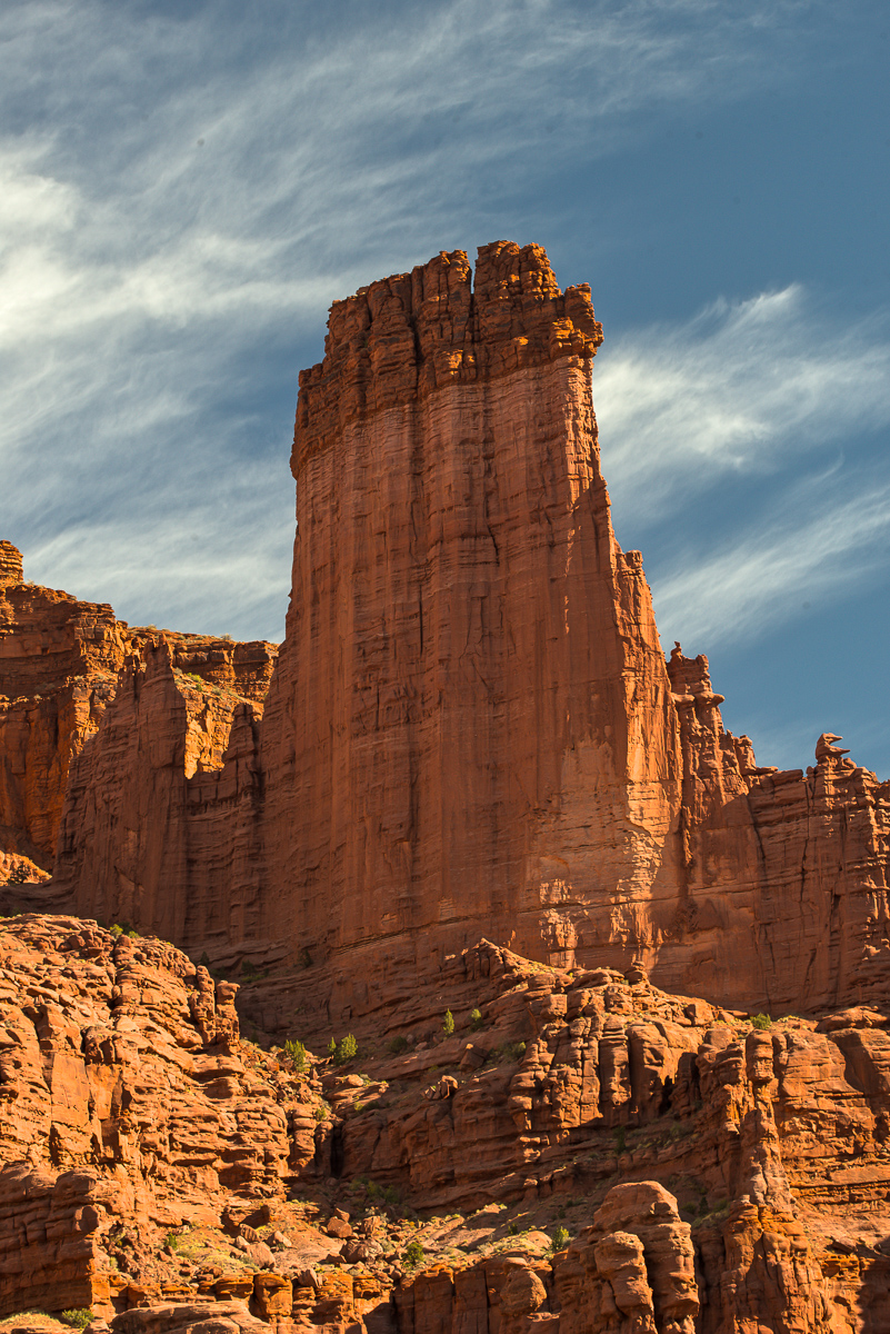 Fisher Tower, near Moab, Utah