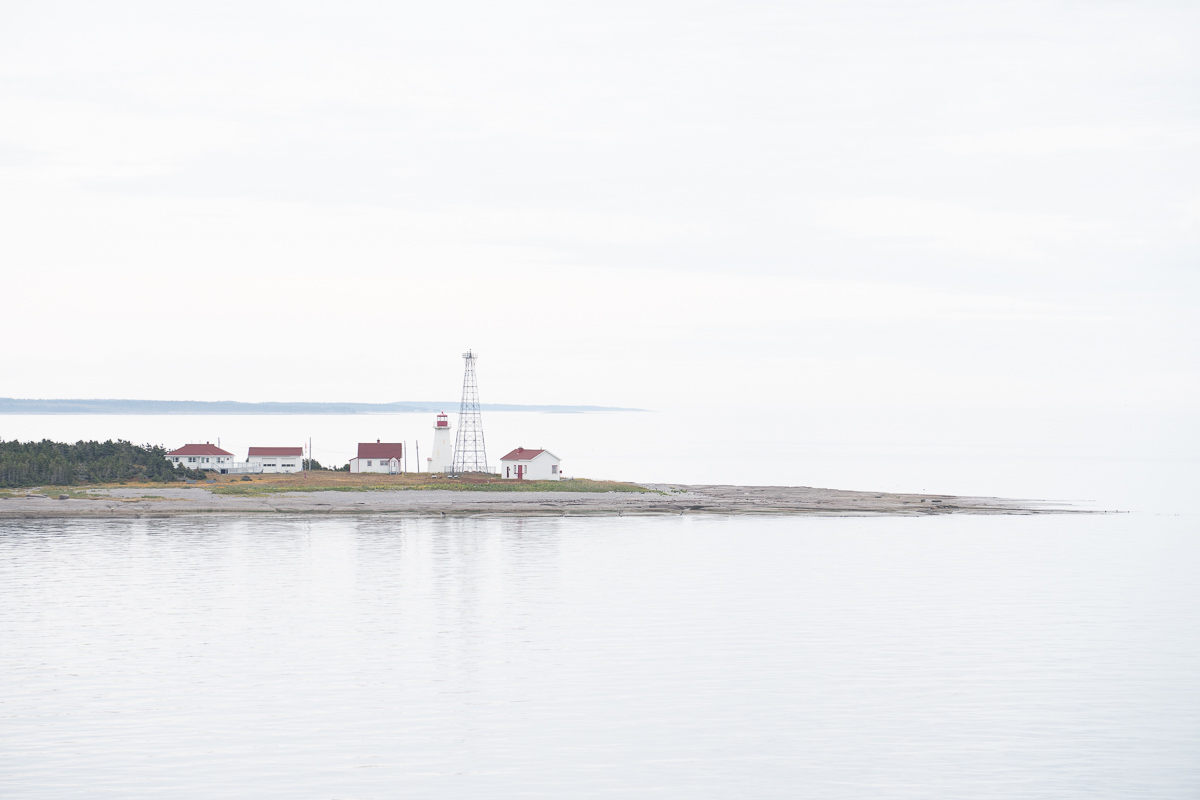 Lighthouse station near Woody Point, Newfoundland