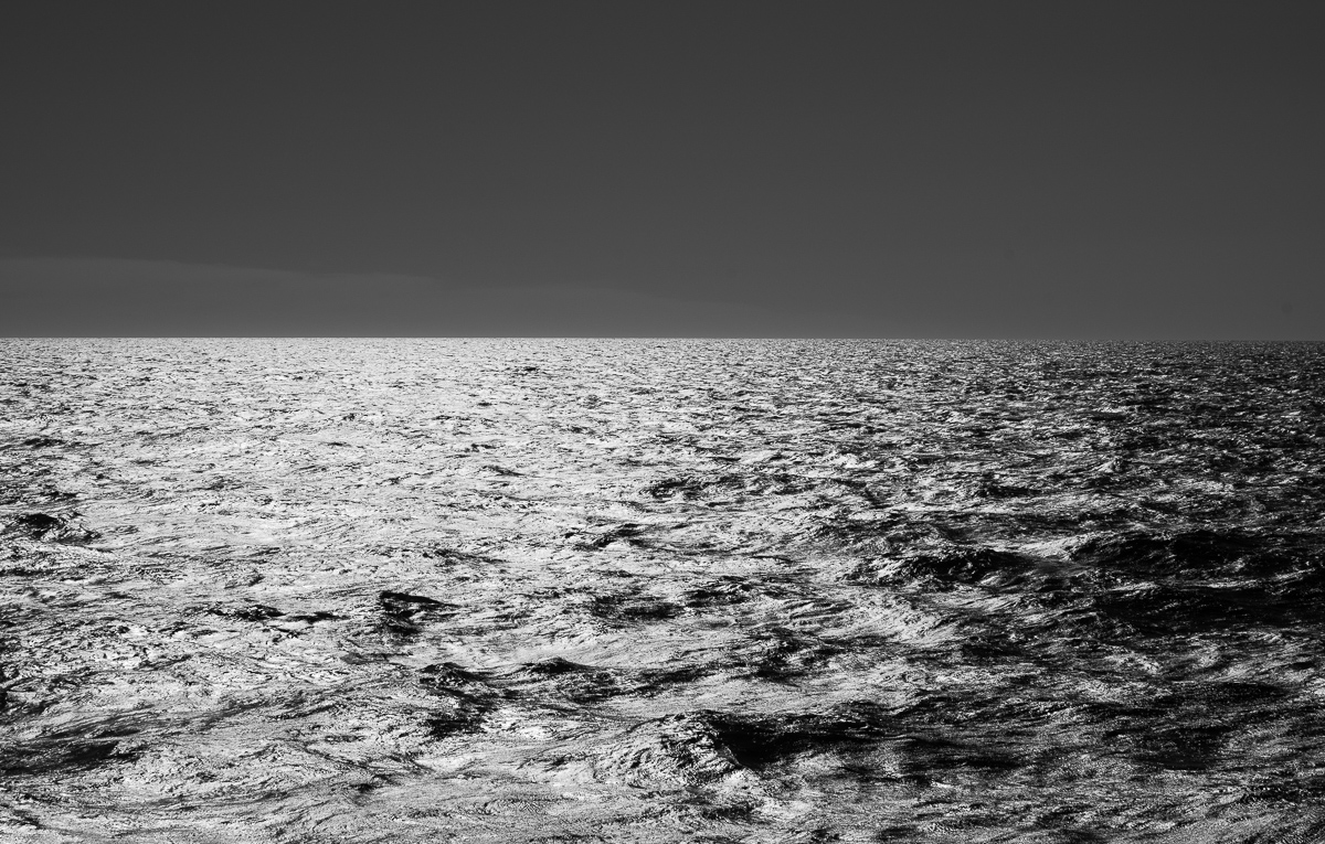 Sea and sky near Le Havre St. Pierre, Quebec