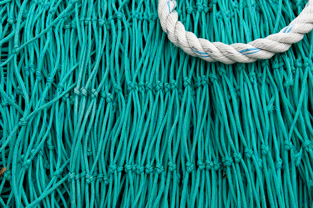 Fishing nets, Radio Island, North Carolina