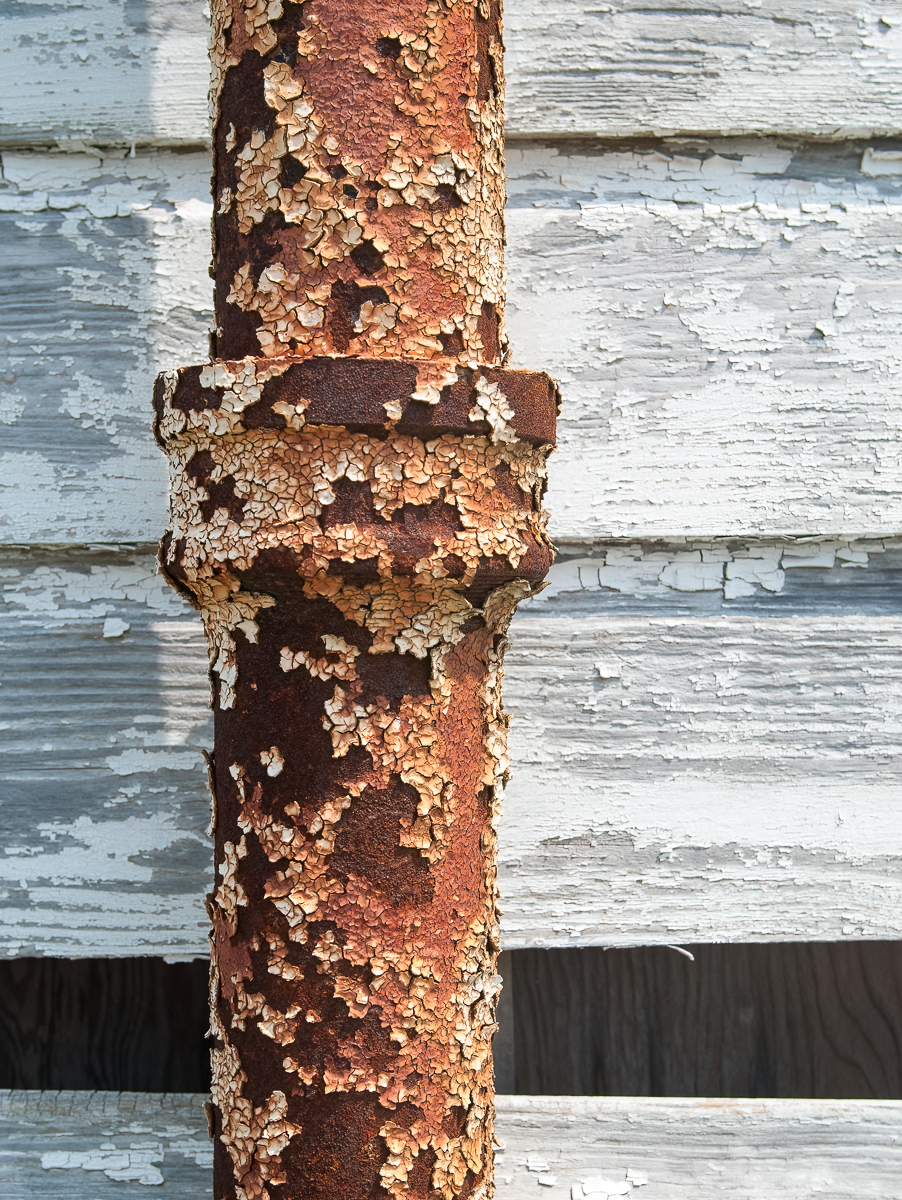 Rusted pipe