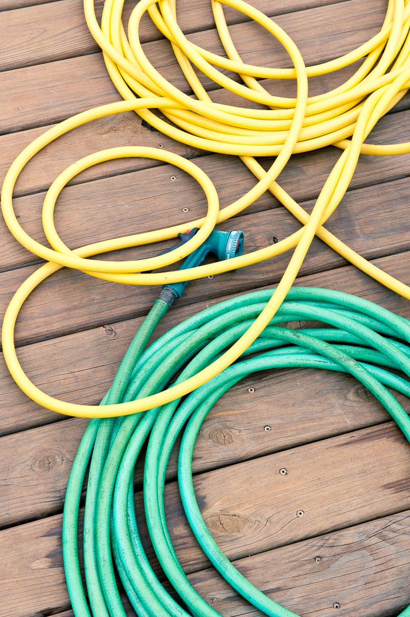 Coiled hoses