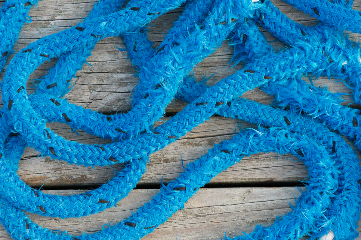 Mooring line, Radio Island, NC