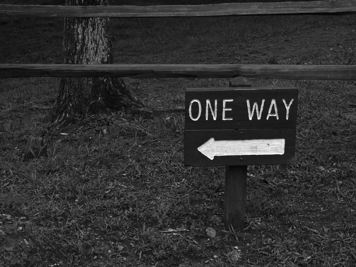 One way