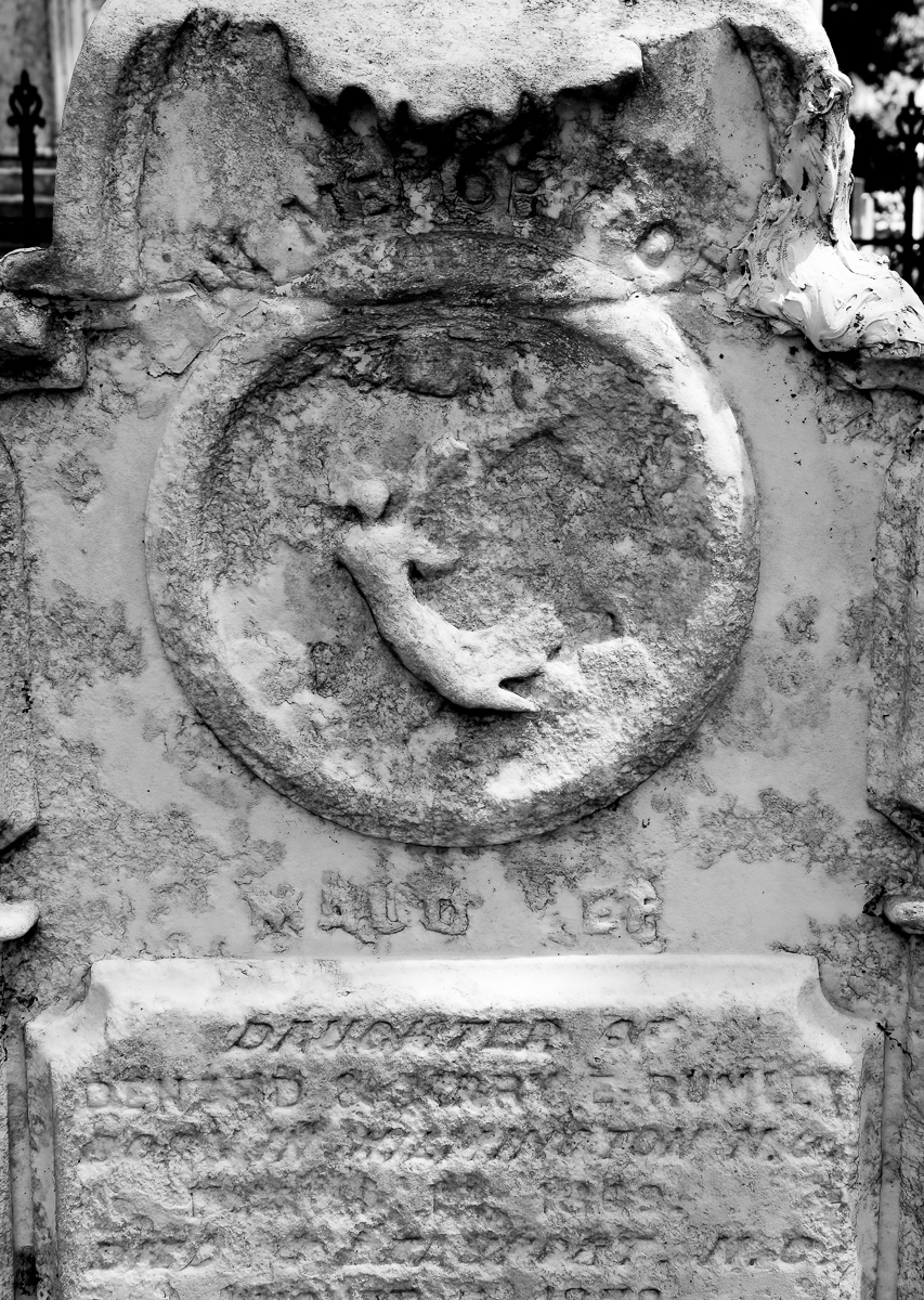 Old gravestone, Beaufort, NC