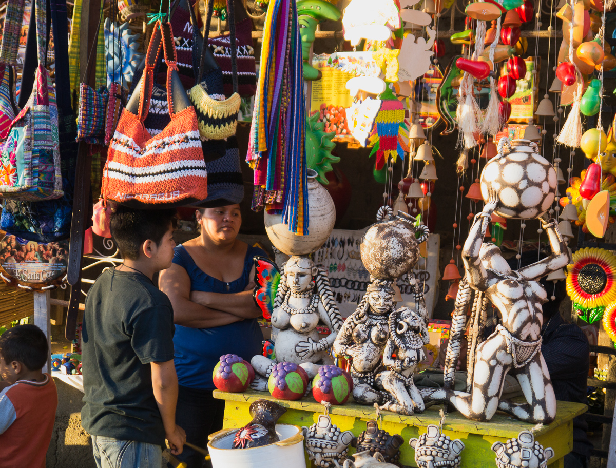 Street market, Matagalpa, Nicaragua