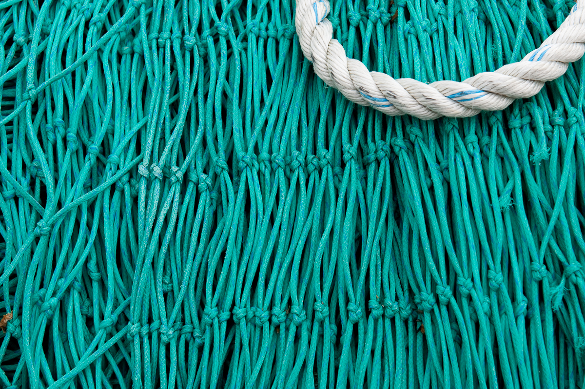 Fishing nets, Radio Island, North Carolina