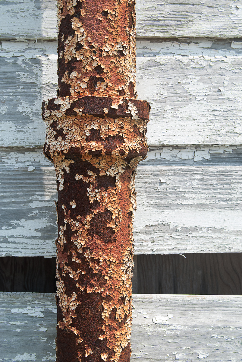 Rusted pipe