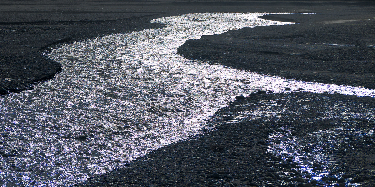 Braided river, Alaska